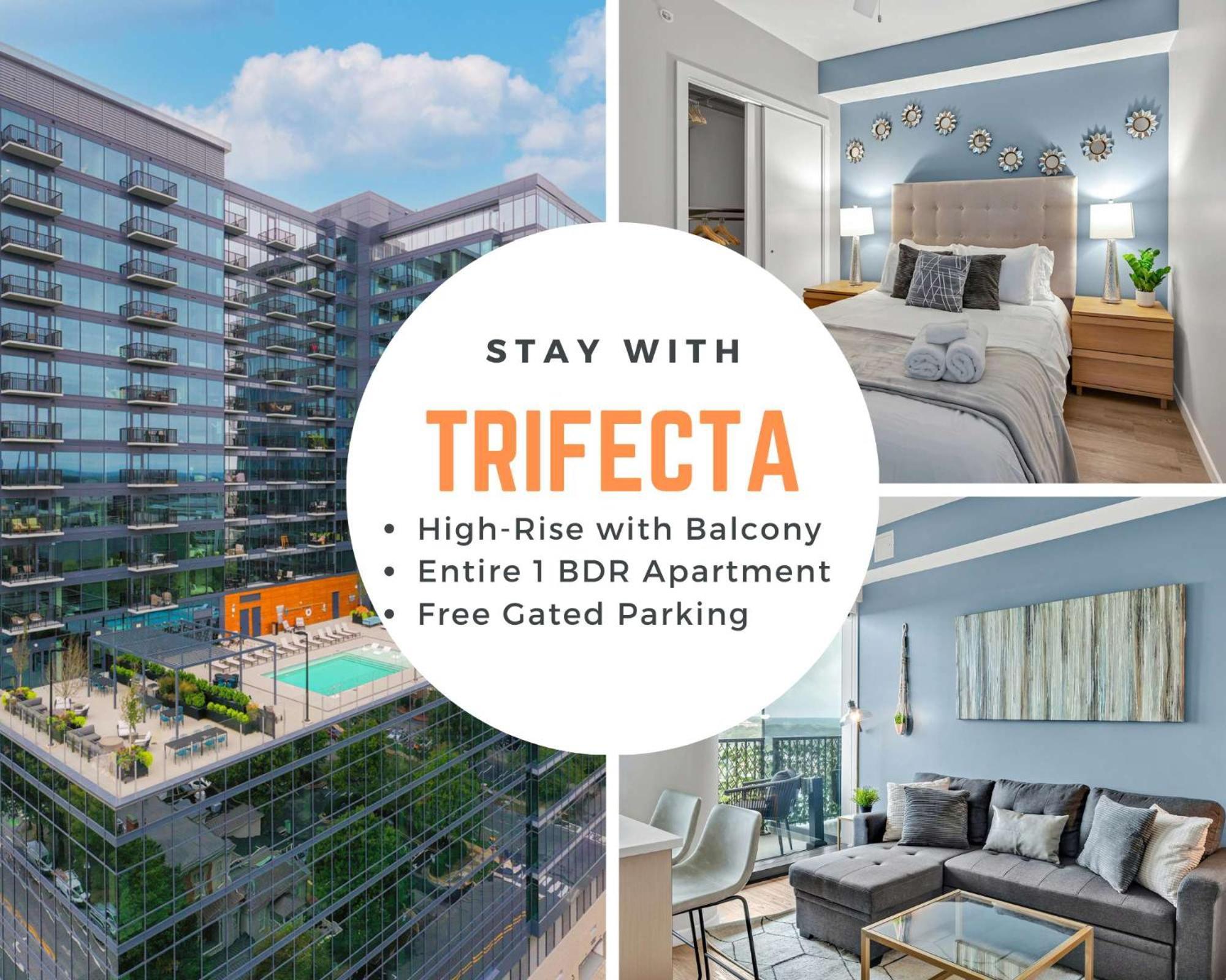 High-Rise Apt Raleigh Free Parking & Sunset View 1 Exterior foto