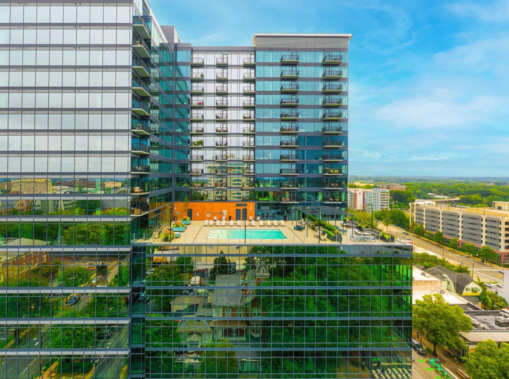 High-Rise Apt Raleigh Free Parking & Sunset View 1 Exterior foto